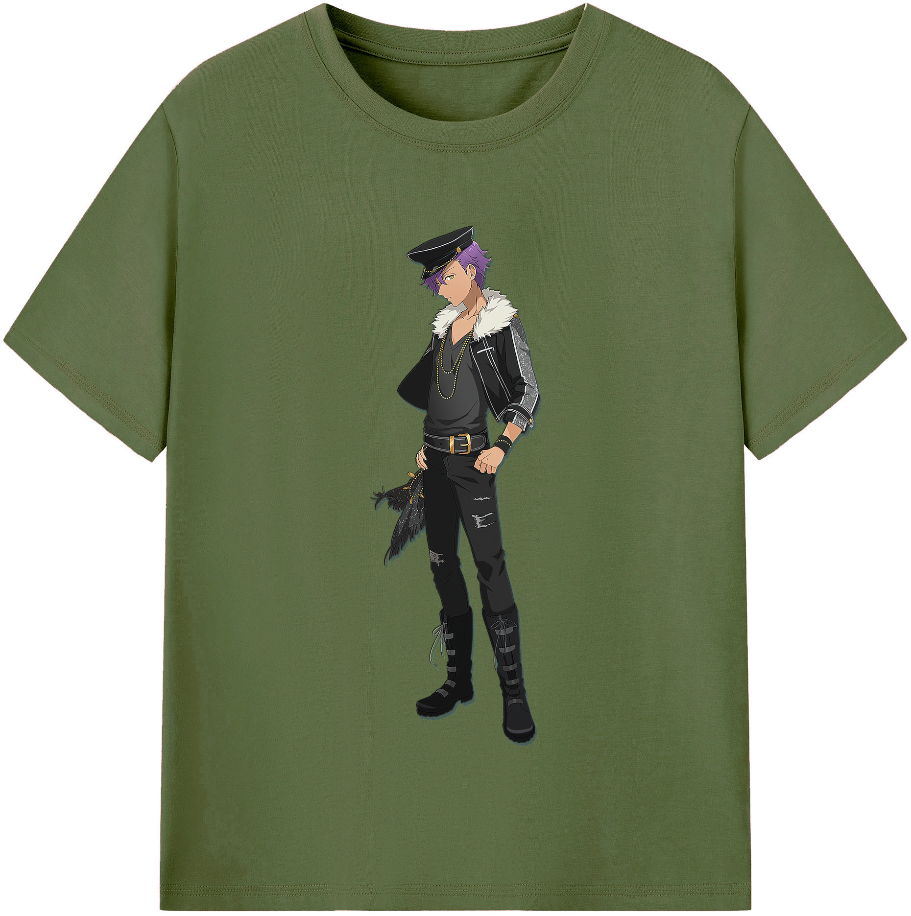 （画像用） あんさんぶるスターズ! Ensemble Stars 綿100％半袖Tシャツ（フロントプリント）